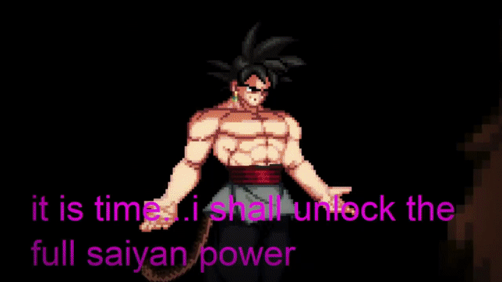  What-If] Goku Black Vs Goku GT Super Saiyan (Sprite Animation) on Make a GIF