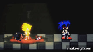 Sonic.exe vs Fleetway Sonic 