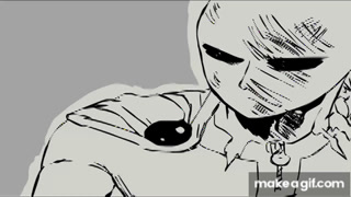 SAITAMA VS GAROU COSMICO BATALHA EM JUPITER!(PARTE 1 DUBLADO) Fan animation One  Punch Man 167 on Make a GIF