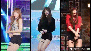 Exid Hani Up Down Fancam Collection 3 On Make A Gif