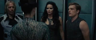 katniss elevator gif