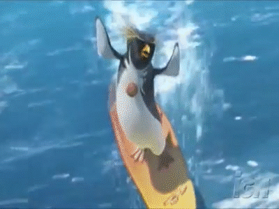 Surf's Up Clip on Make a GIF.