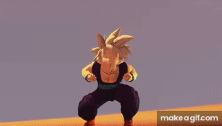 Gohan kick on Make a GIF
