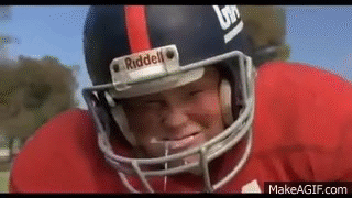 Image result for little giants mouth foaming gif