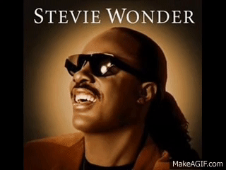 Stevie Wonder-Isn&#39;t She Lovely Lyrics on Make a GIF