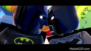 LEGO Dimensions - Batman slap fight on Make a GIF