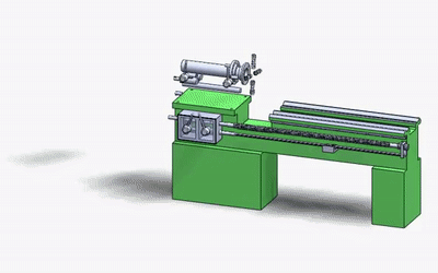 lathe machine on Make a GIF