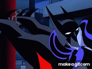 Inque kisses Batman Beyond on Make a GIF