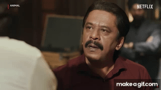 What a vision what a thought Dialogue | Animal | Freddy | Ranbir Kapoor |  Meme Template on Make a GIF