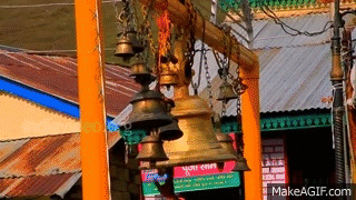 Kedarnath Temple, Uttarakhand on Make a GIF