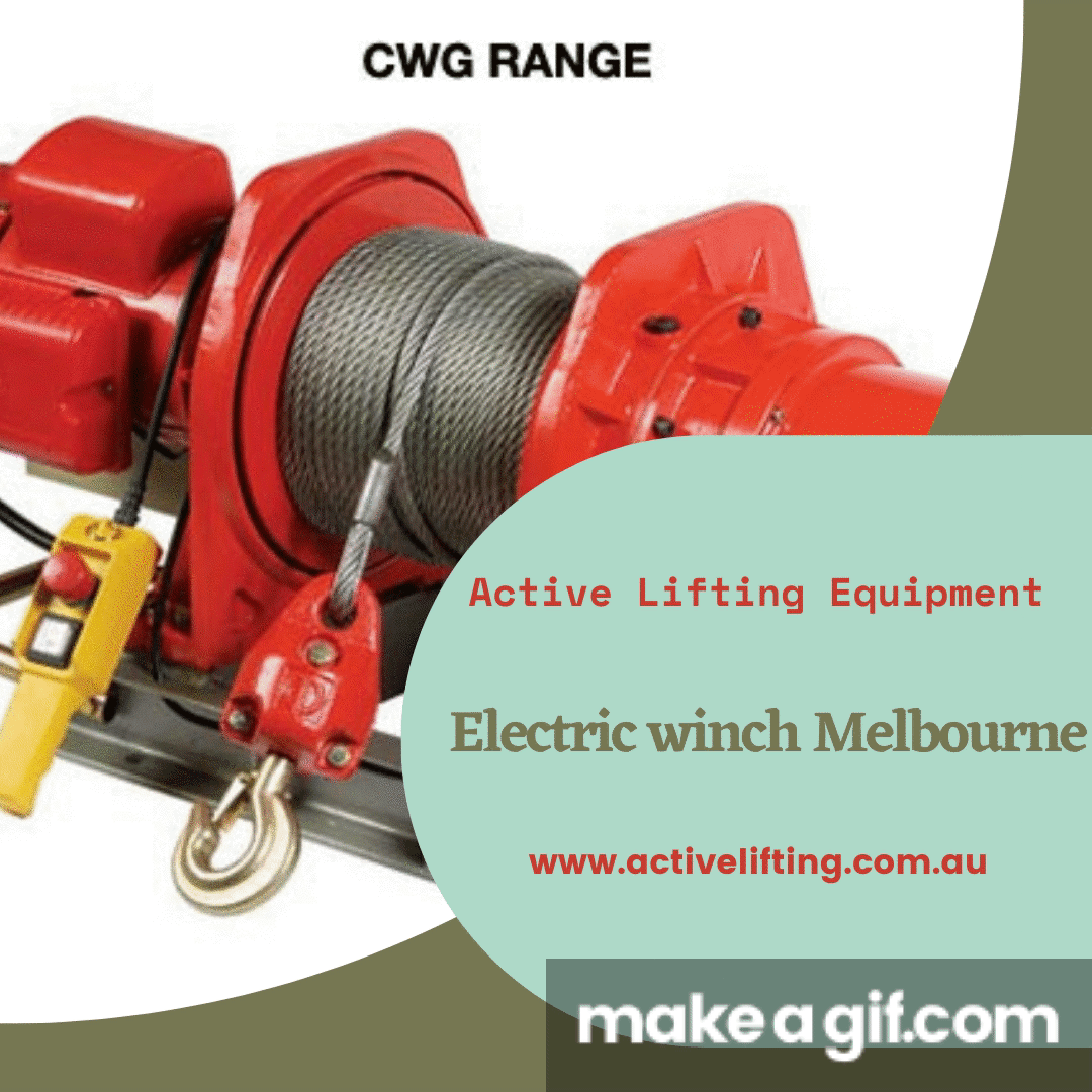 Electric winch Melbourne on Make a GIF