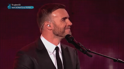 Gary Barlow And Agnetha Faltskog I Should Have Followed You Home At Children In Need Rocks 2013 On Make A Gif