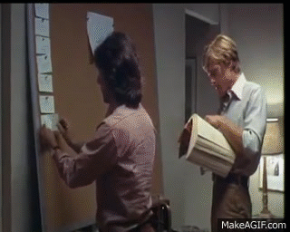 All the President's Men (1976) Trailer (Dustin Hoffman, Robert Redford,  Jack Warden) on Make a GIF