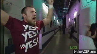 Daniel Bryan: YES! YES! YES! on Make a GIF
