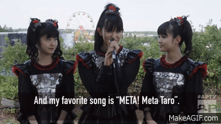 Aptv Interview Babymetal Talk Metallica Metal Resistance And More On Make A Gif