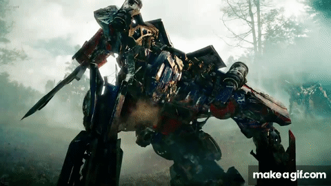 transformers forest fight