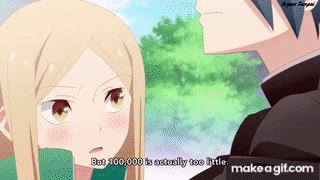 "Funniest" Kabe-Don In Anime - Anime Kabedon Moments on Make a GIF