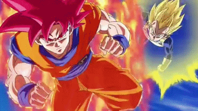 Made some gifs from the new Dragon Ball Card game 