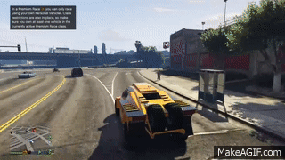GTA 5 Online Funny Moments - Pro Race Car Drivers! (DLC) on Make a GIF