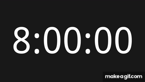 countdown 8 hour