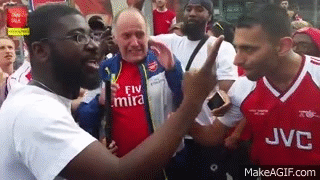 Arsenal Fan Tv Gif