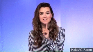 Cote de Pablo cbs live chat interview (first part) on Make a GIF