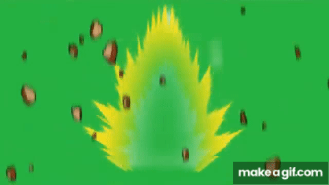 Free Green Screen Super Saiyan Aura With Sound On Make A 