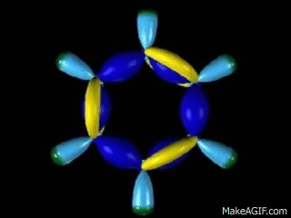 Química - Benzeno. on Make a GIF