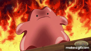 Ditto Transform Pokemon Journeys On Make A GIF Ditto Transform Pokemon Journeys On Make A GIF