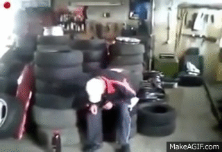Airbag prank in Russia goes BOOM on Make a GIF