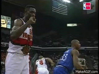 Dikembe Mutombo No GIF by NBA - Find & Share on GIPHY