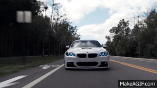 BMW F10 5 Series 550i on 20" Vossen VVS-CV3 Concave Wheels / Rims on ...