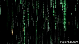 [Review] The Matrix Falling (Rain) Source Code C++ on Make a GIF