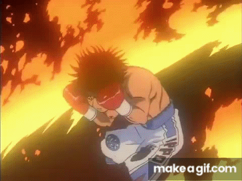 Hajime No Ippo - Champion Road Opening Scene on Make a GIF