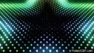 Stock Footage : LED Light Star wall neon disco flash GAr on Make a GIF