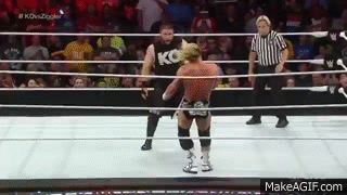 WWE Kevin Owens - powerbomb(Finishing) on Make a GIF
