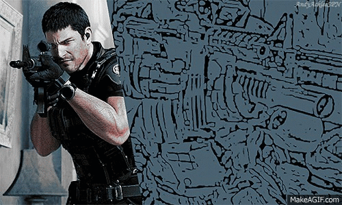 chris redfield on Make a GIF.