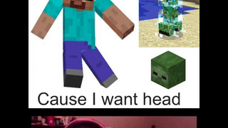 Funny Minecraft Memes #shorts on Make a GIF