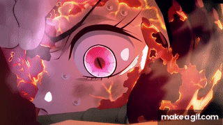 Nezuko Conquering the Sun🔥 Demon slayer Season 3 episode 11 Finale on Make  a GIF
