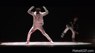 V and Jhope funny Dance GIF by Ninja-Of-Doom on DeviantArt