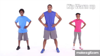 Kids workout 1 Beginners on Make a GIF