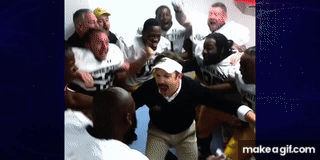 Ted Lasso Dancing on Make a GIF