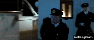 Titanic (1997) - Iceberg,Right ahead on Make a GIF