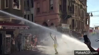 Turkish police use water cannon to disperse gay pride parade on ...
