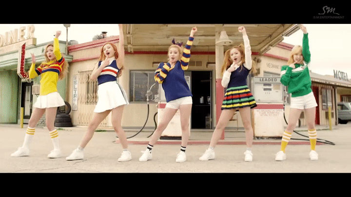 Red Velvet 레드벨벳 Ice Cream Cake Mv On Make A Gif