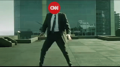 Trump vs CNN Another Matrix Style on Make a GIF