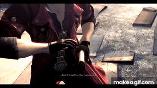 DANTE Uses Vergil's Katana Yamato Scene - Devil May Cry (4K Ultra HD) 