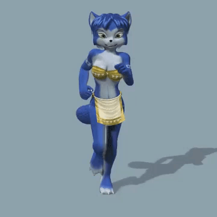 Furry cat animation. Моделька для анимации фурри. Crystal Star Fox танцы. Фурри танец гиф. Star Fox Krystal belly.