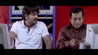 Dhee Movie Comedy Scenes Back To Back Part 01 || Vishnu, Sunil,  Brahmanandam on Make a GIF