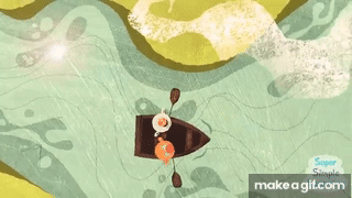 Row Row Row Your Boat | Super Simple Songs on Make a GIF